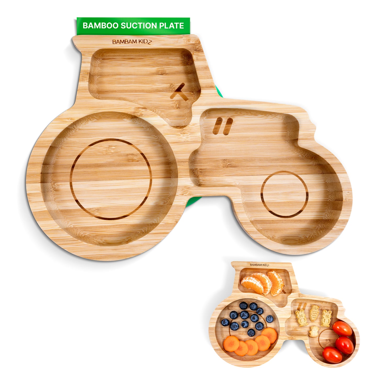 Bamboo Little Tractor Suction Plate